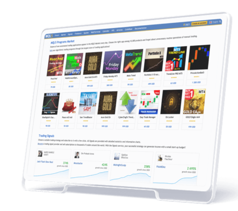 MQL5 tools, code examples, and strategy testing resources